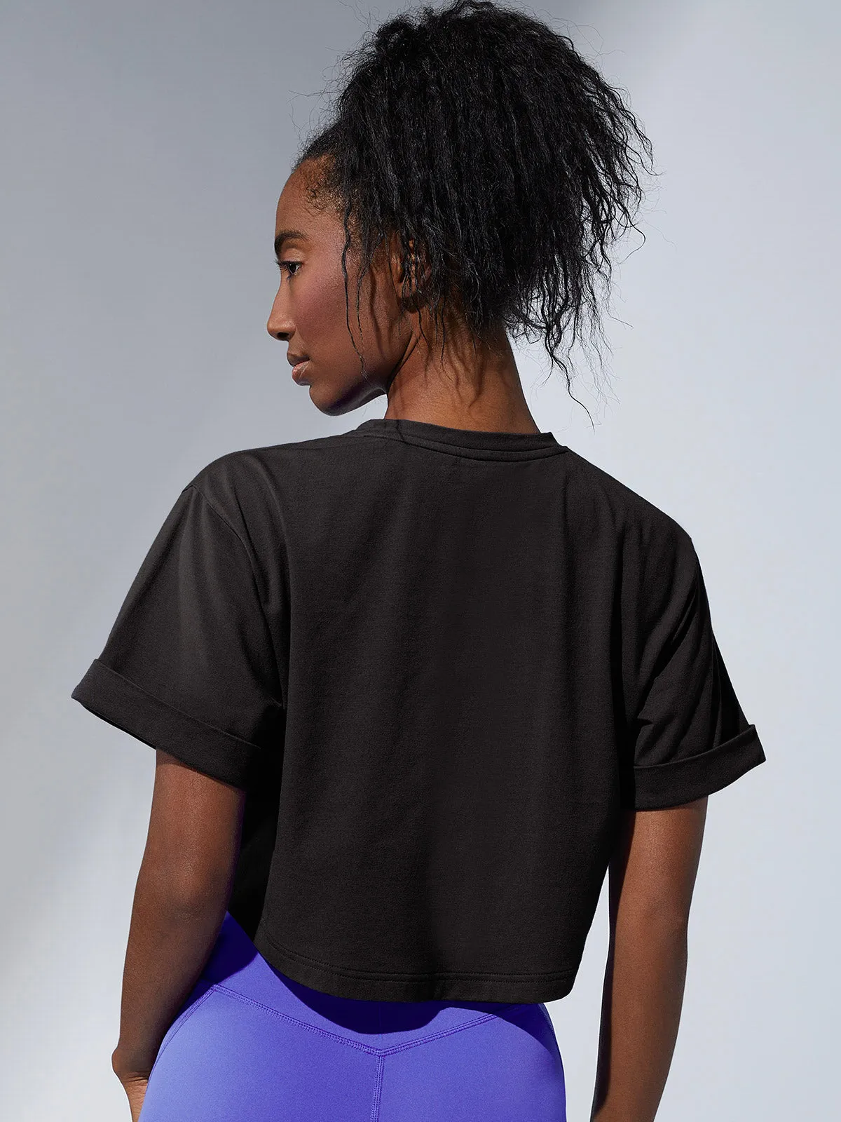 Drop Shoulder Tee sold by SHEFIT product image thumbnail 4