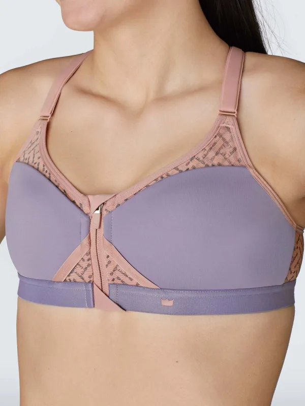 Exhilarate Sports Bra - Dusty Violet & Rose sold by SHEFIT