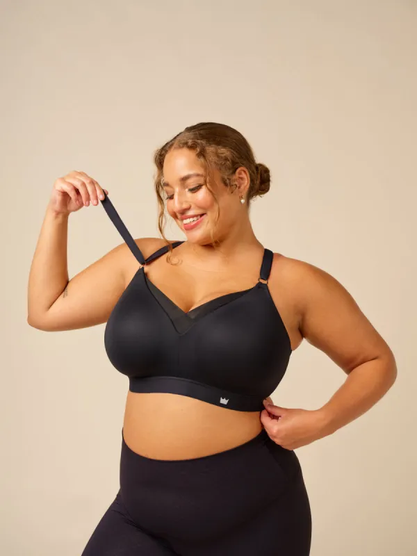 Plunge Bra - Black sold by SHEFIT