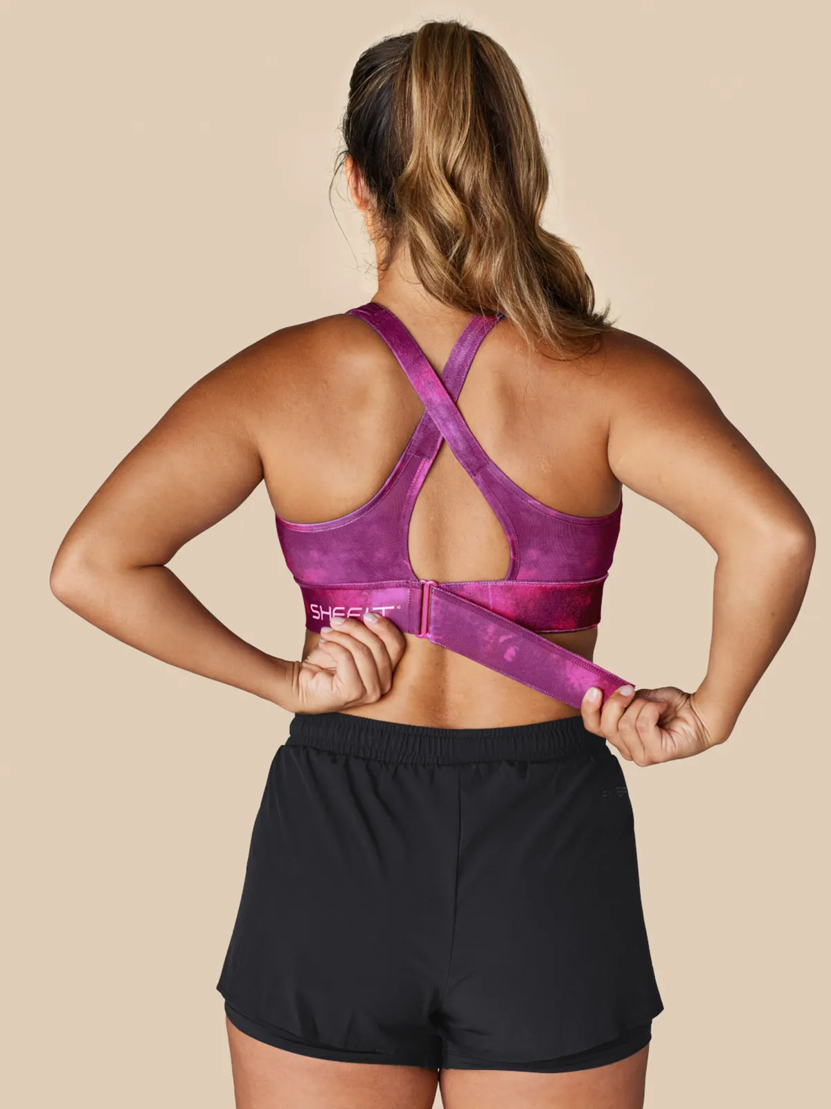 Ultimate Sports Bra® - Berry Burst sold by SHEFIT product image thumbnail 3