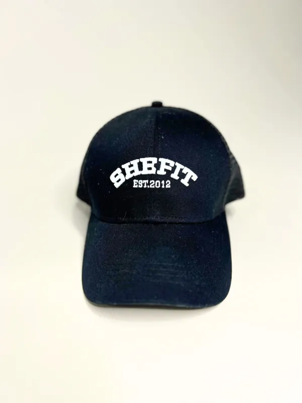 Trucker Hat - Black/White sold by SHEFIT