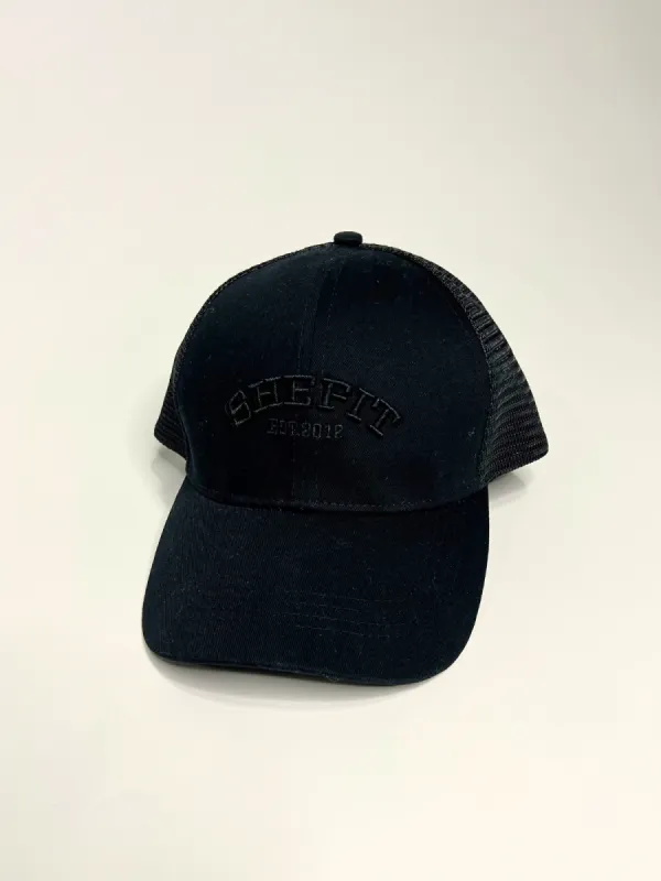 Trucker Hat - Black sold by SHEFIT