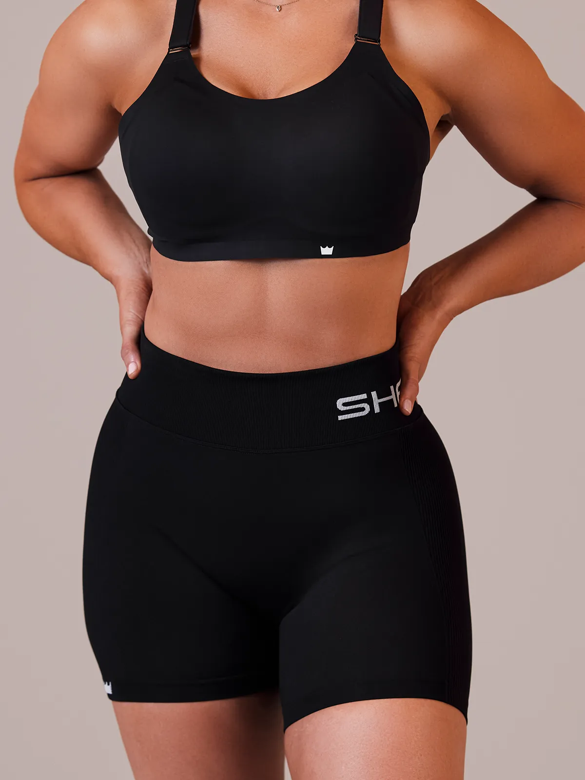 Seamless Shorts - Black sold by SHEFIT