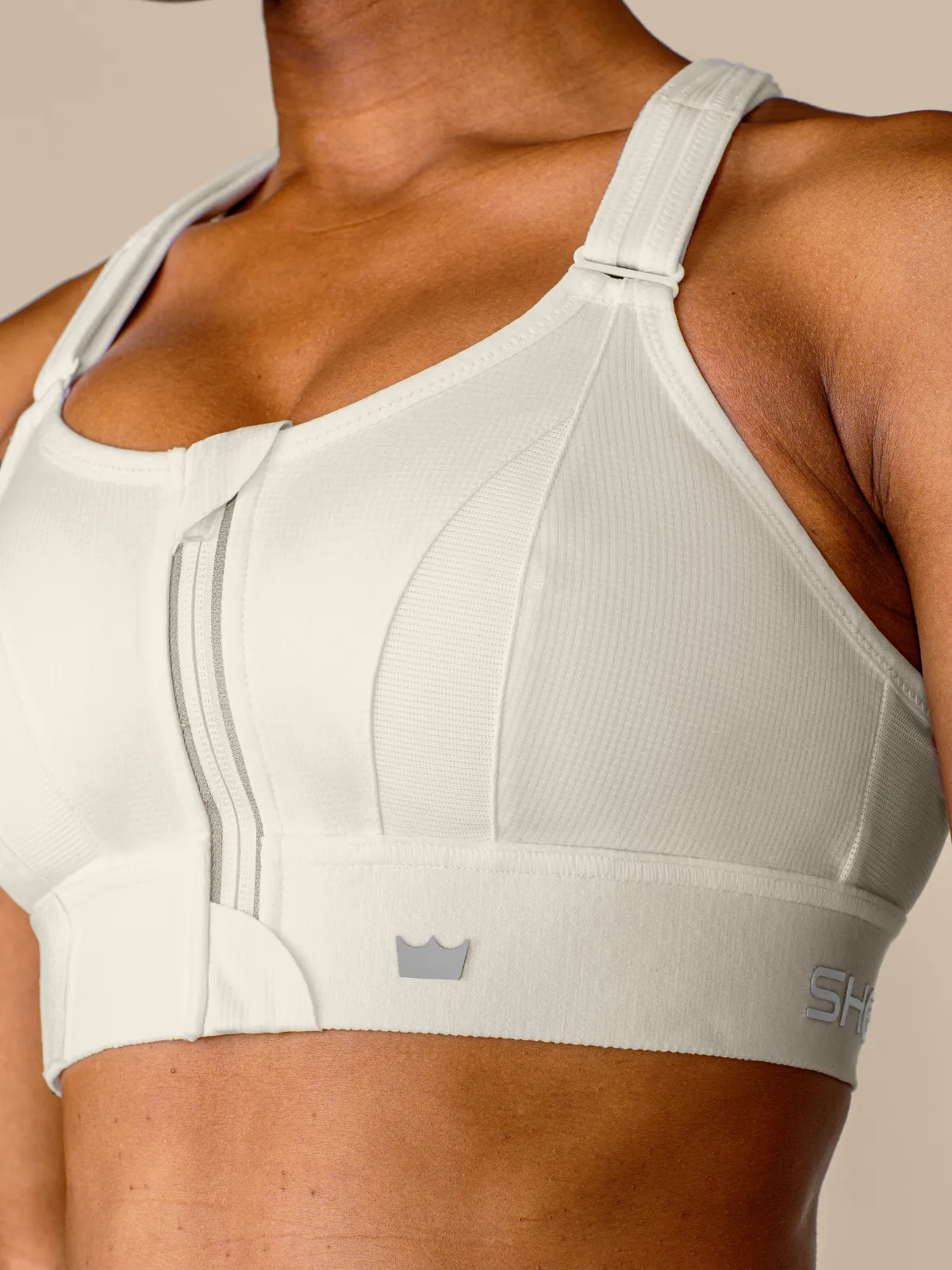 Ultimate Sports Bra® - Ivory Drive sold by SHEFIT