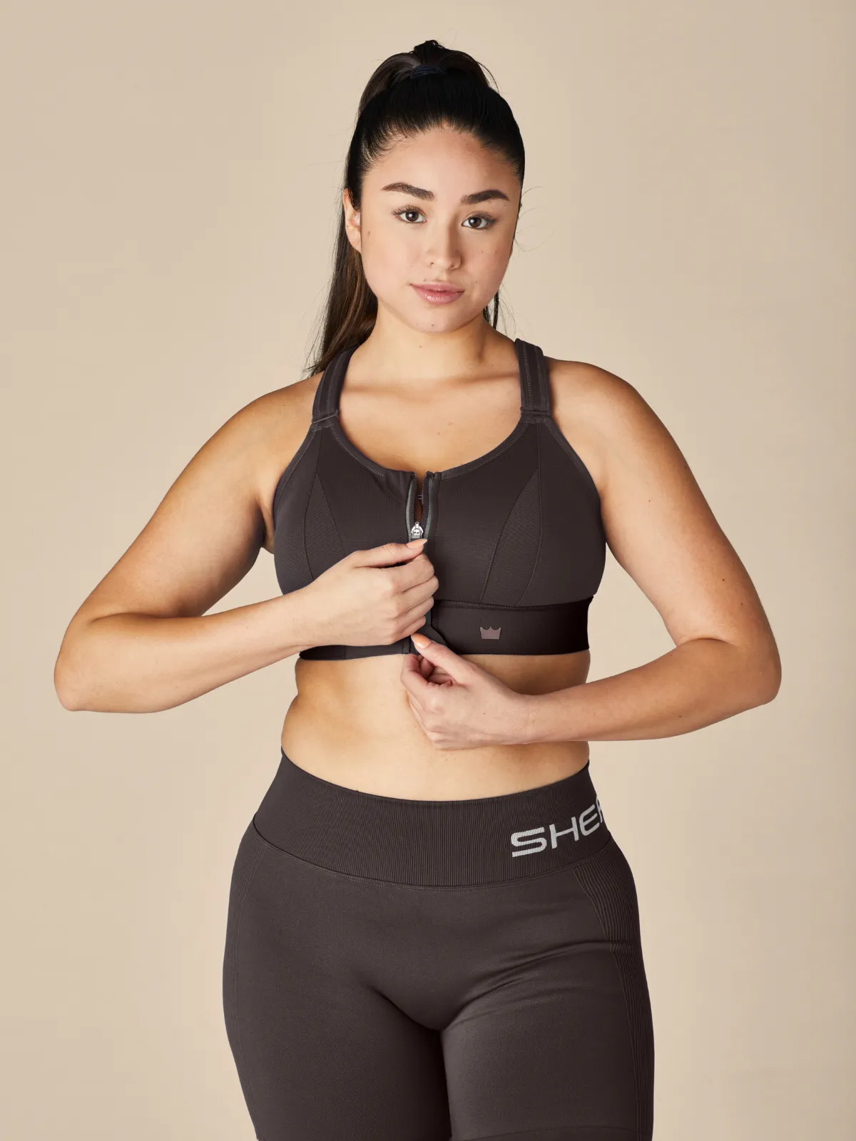 Ultimate Sports Bra® - Chocolate Triumph sold by SHEFIT product image thumbnail 2