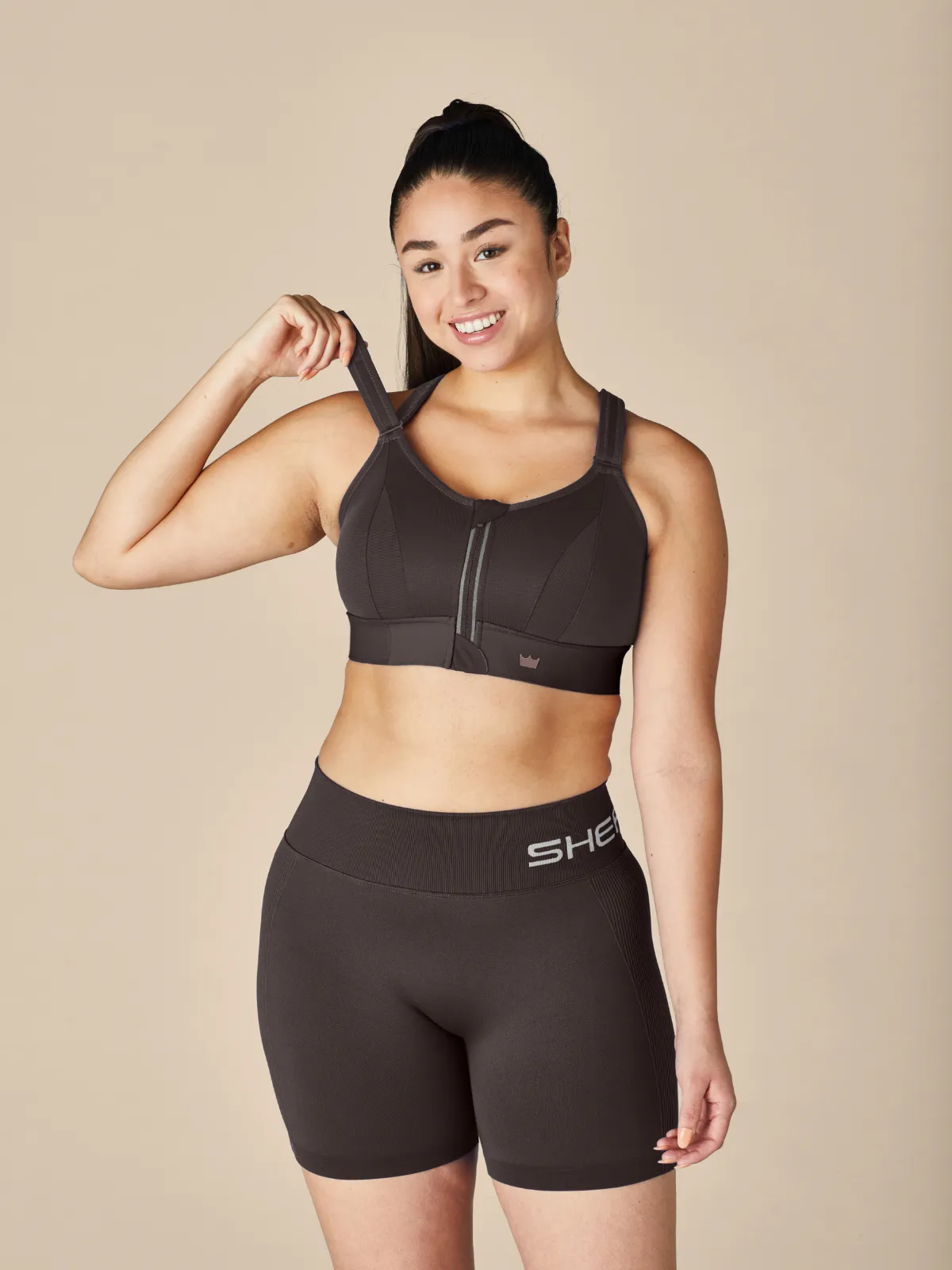 Ultimate Sports Bra® - Chocolate Triumph sold by SHEFIT product image thumbnail 3