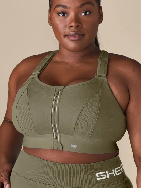 Ultimate Sports Bra® - Combat Green sold by SHEFIT