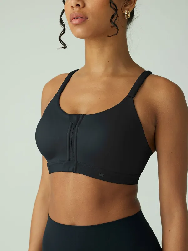 Emerge Sports Bra - Black sold by SHEFIT