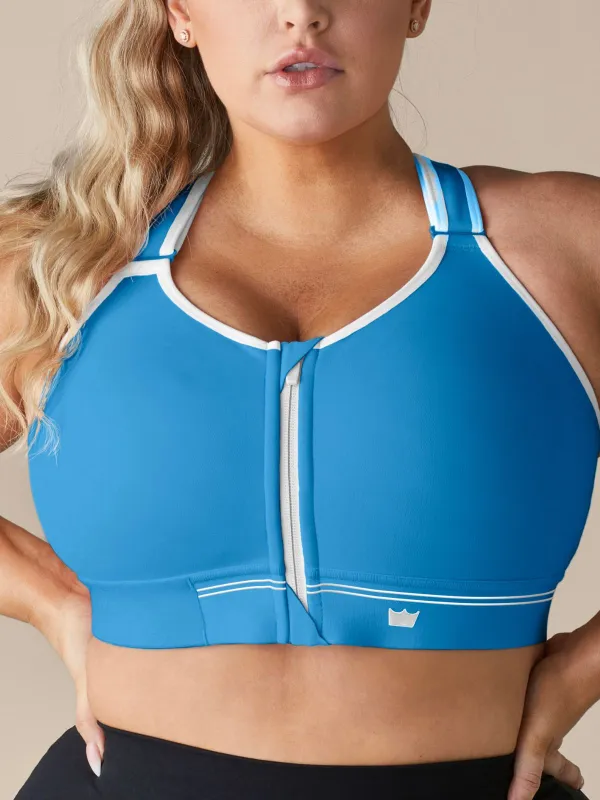 Flex Sports Bra - Bold Pool Blue sold by SHEFIT