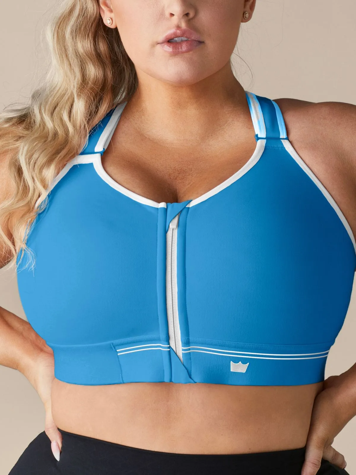 Flex Sports Bra - Bold Pool Blue sold by SHEFIT