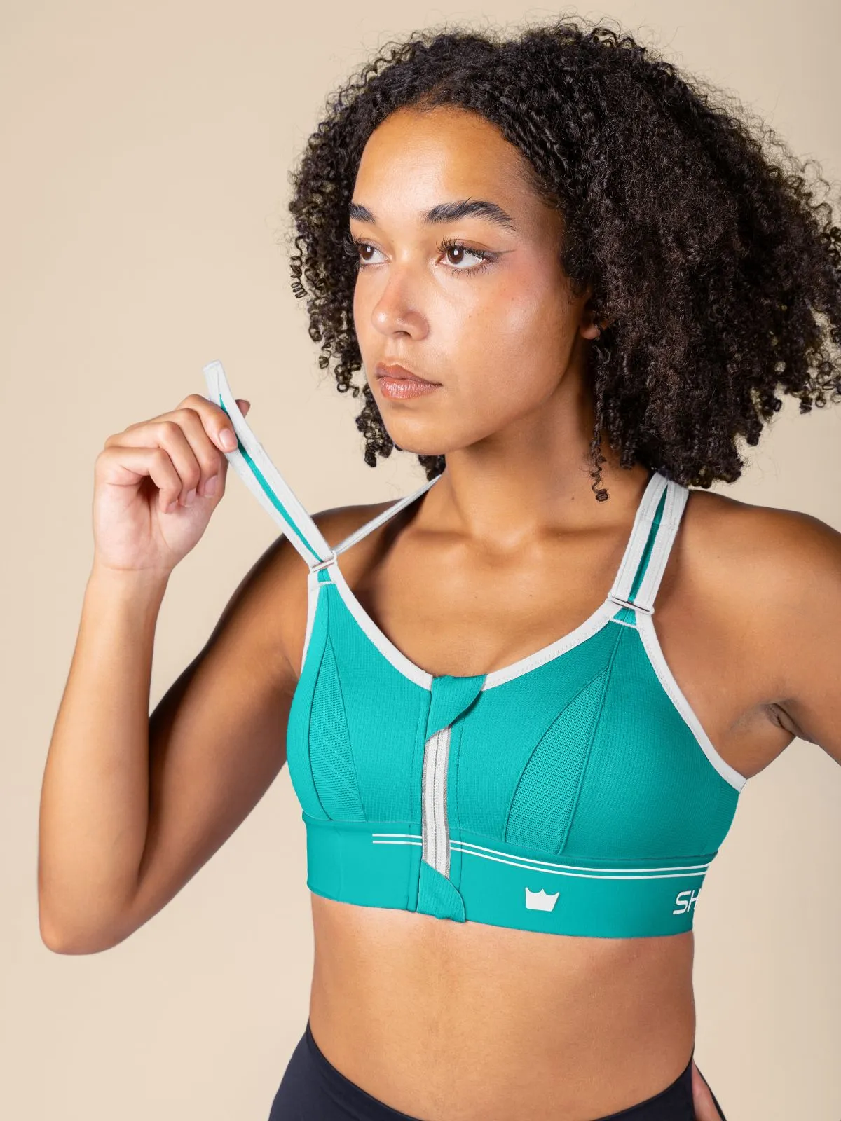 Ultimate Sports Bra - Aqua Momentum sold by SHEFIT product image thumbnail 4