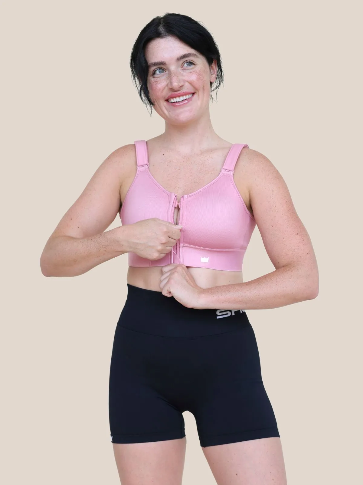 Flex Sports Bra™ - Rising Rose Ribshine sold by SHEFIT product image thumbnail 2