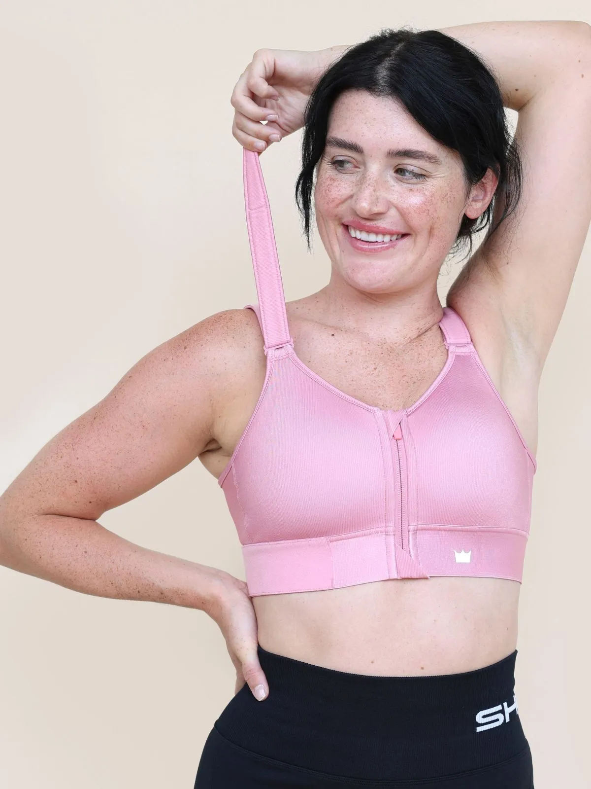 Flex Sports Bra™ - Rising Rose Ribshine sold by SHEFIT product image thumbnail 4