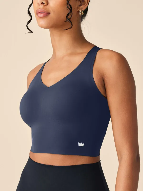 Boss Longline Bra - Bold Navy sold by SHEFIT