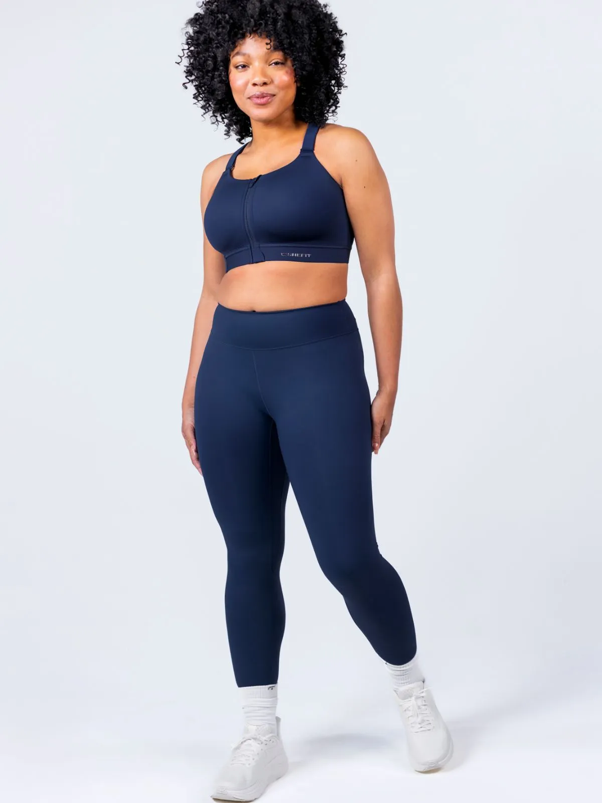 CloudNine™ High Rise Legging - Bold Navy sold by SHEFIT product image thumbnail 2
