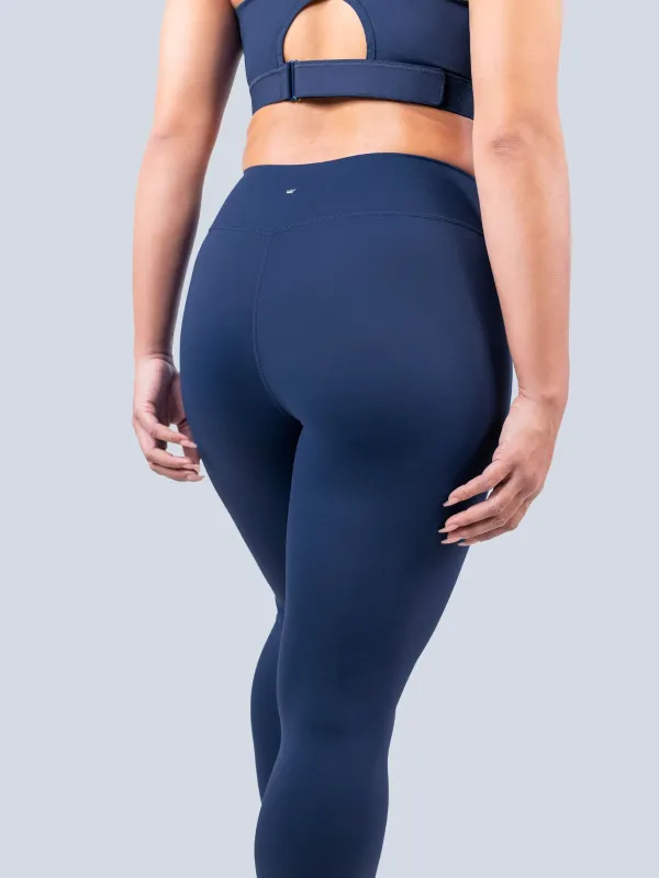 CloudNine™ High Rise Legging - Bold Navy made by SHEFIT