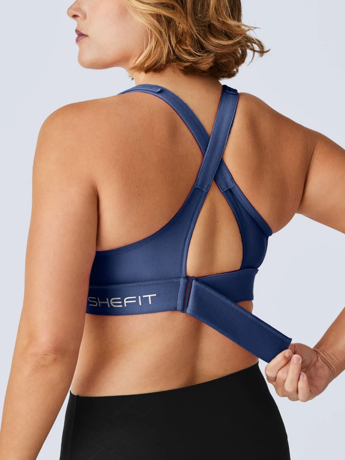 Flex Sports Bra™ - Bold Navy sold by SHEFIT product image thumbnail 3