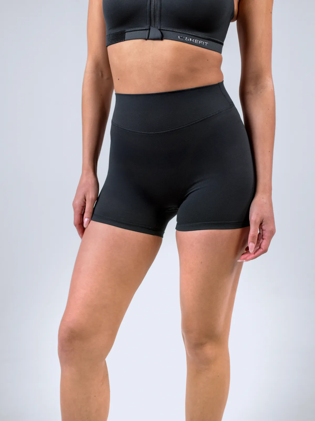 CloudNine™ No Front Seam Short - Black sold by SHEFIT product image thumbnail 2