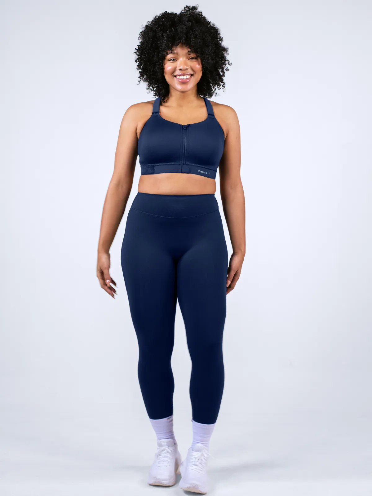 CloudNine™ No Front Seam Legging - Bold Navy sold by SHEFIT product image thumbnail 3