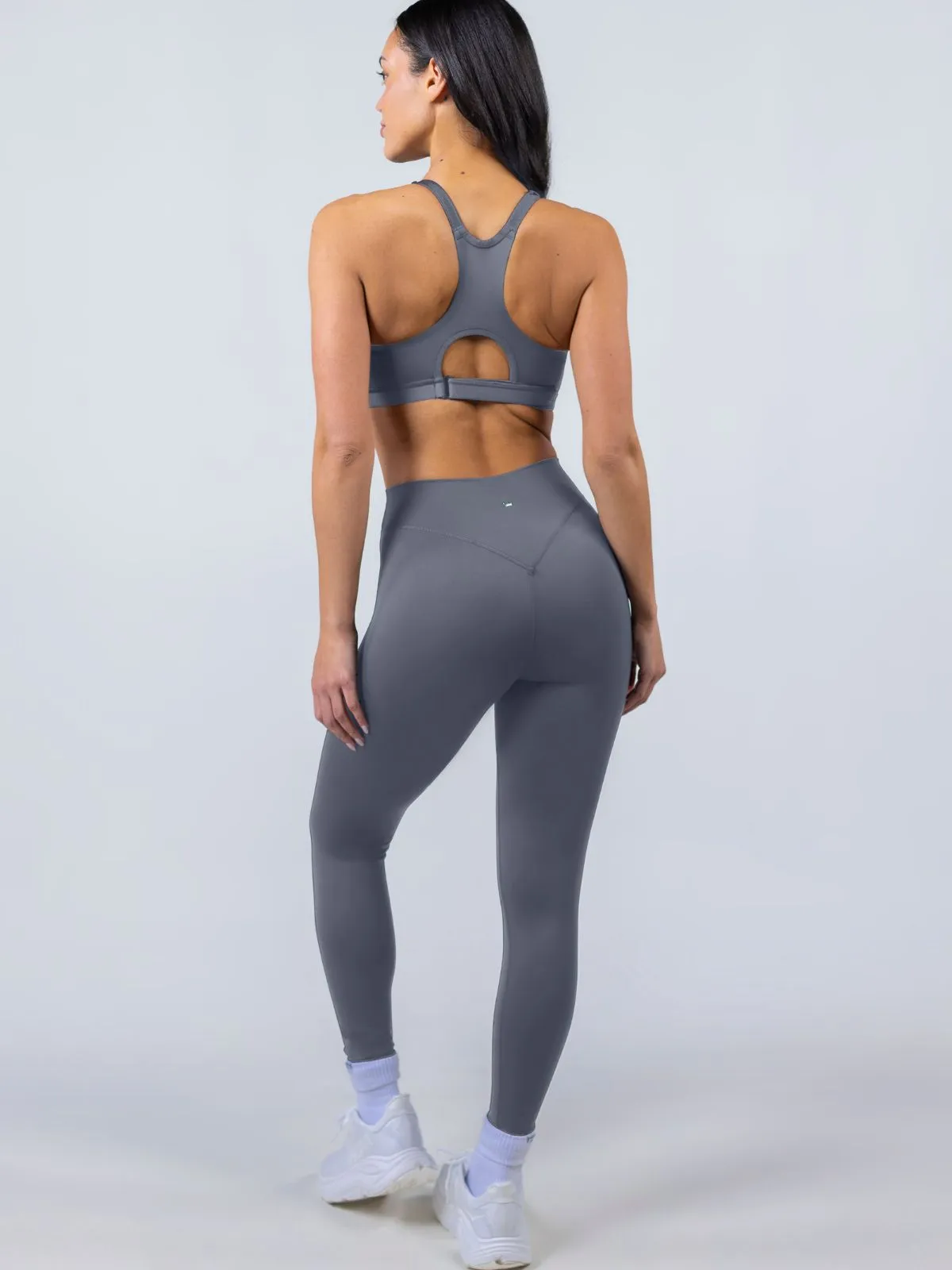 CloudNine™ No Front Seam Legging - Steady Grey sold by SHEFIT product image thumbnail 3