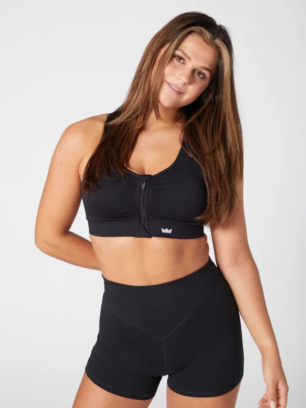 Lounge Bra - Black sold by SHEFIT
