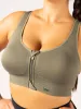 Lounge Bra - Deep Lichen Green sold by SHEFIT