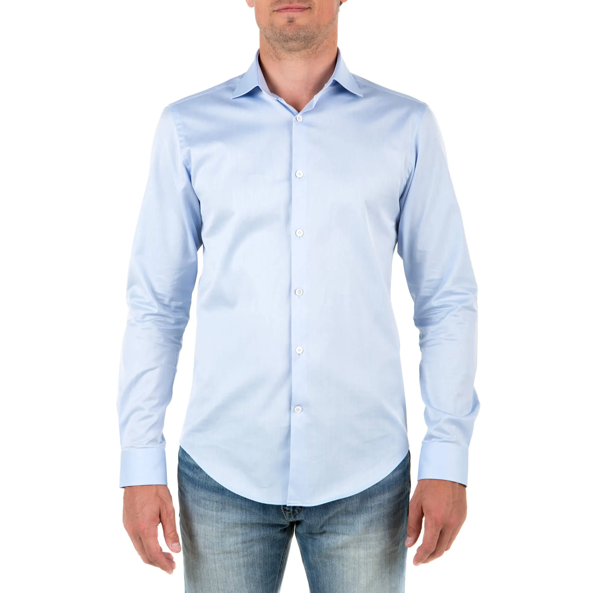 Shirt - Slim Fit - Serious Blue (Last stock) sold by SKOT Fashion product image thumbnail 4