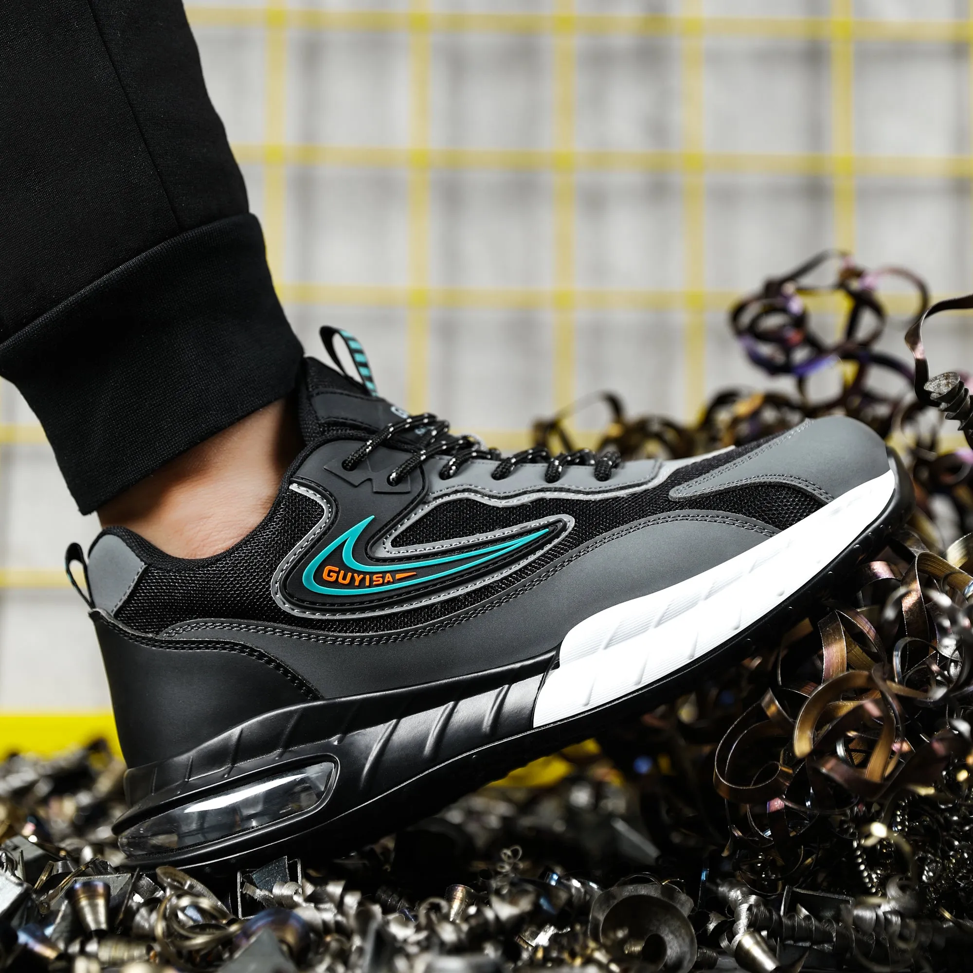 Steel Toe-Cap Air Boots Style N03 sold by Safety Brands product image thumbnail 5