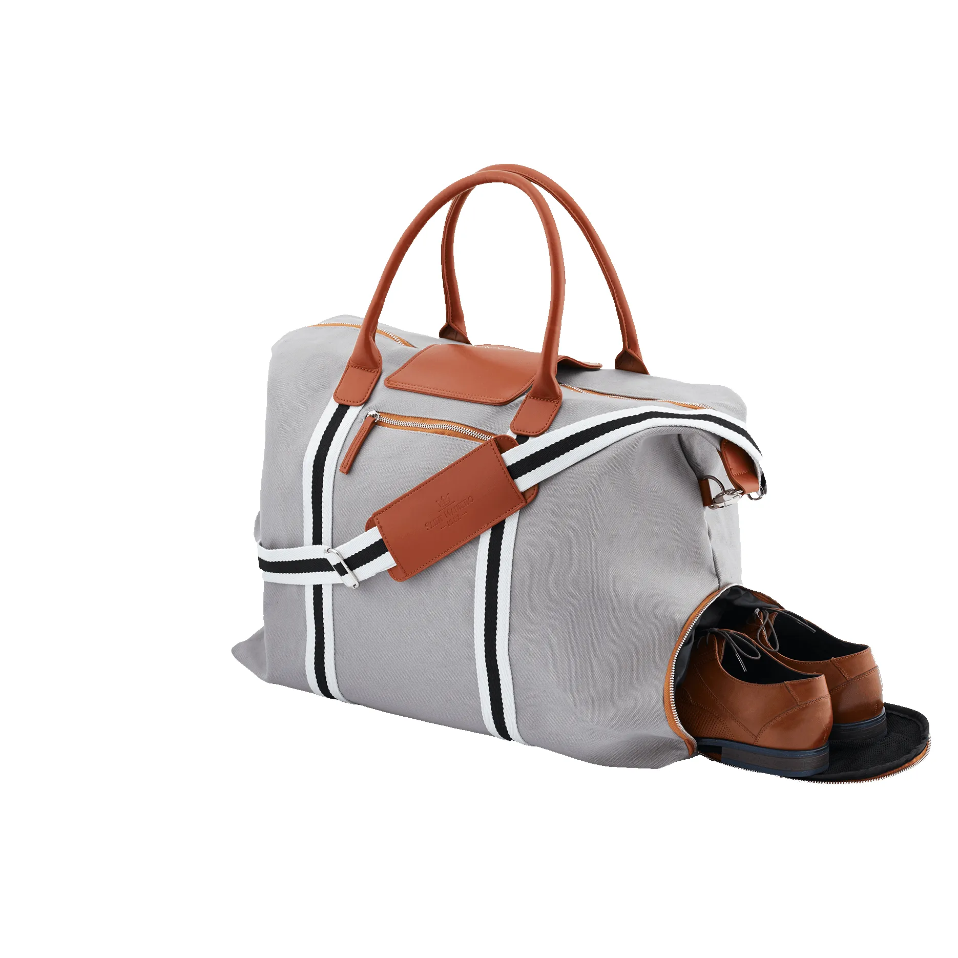 Reisetasche Massimo • Grau sold by Saint Maniero product image thumbnail 3
