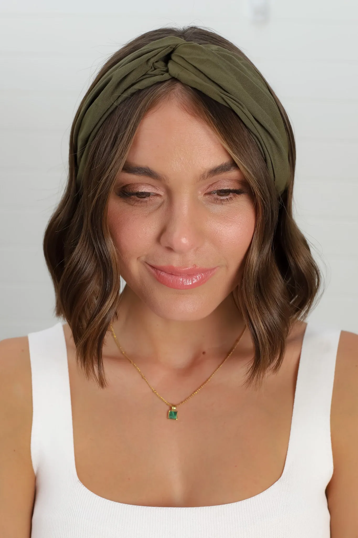 Headband - Olive sold by Salty Crush product image thumbnail 3