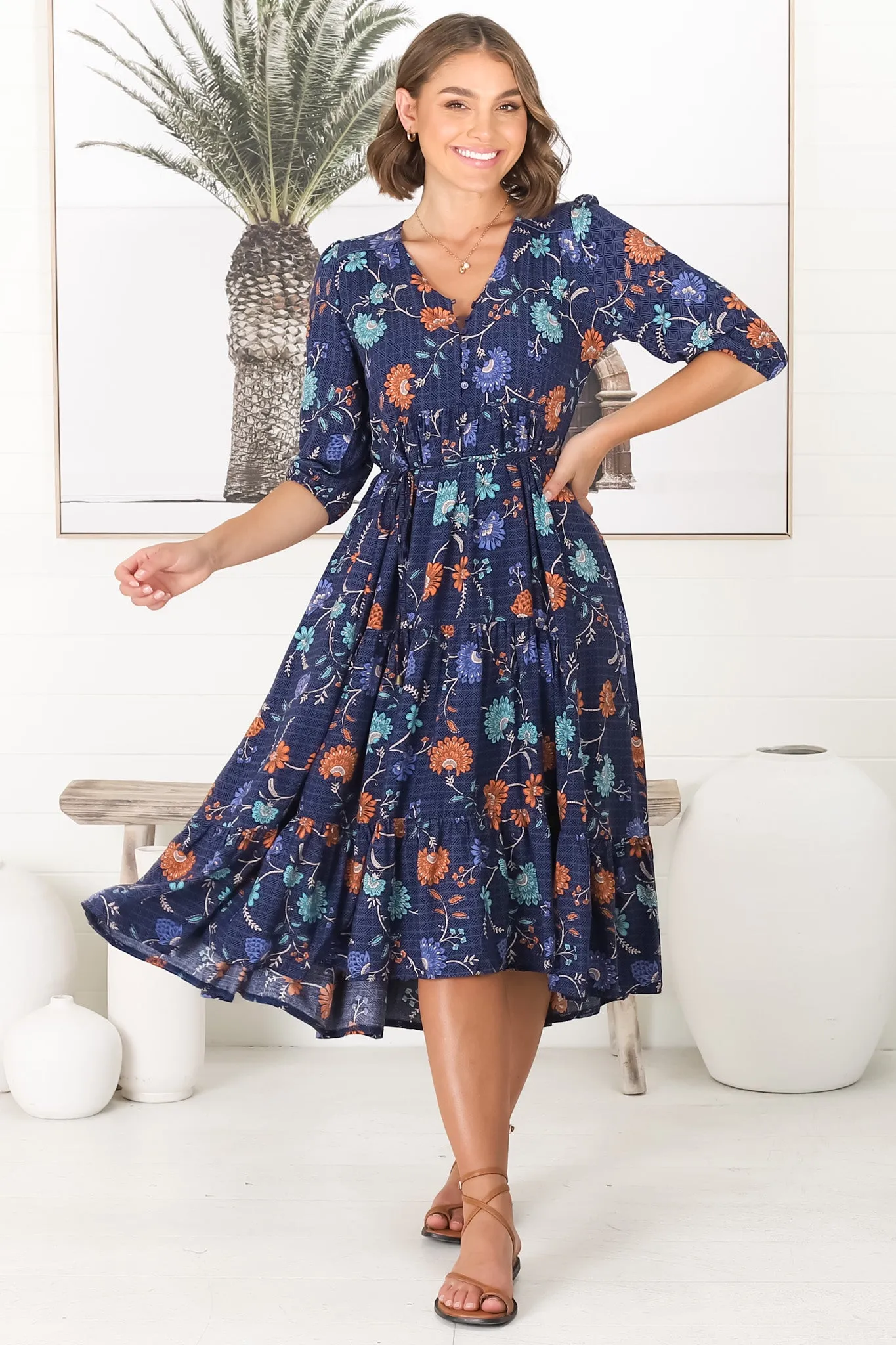 Eve - Reeves Midi Dress sold by Salty Crush product image thumbnail 5