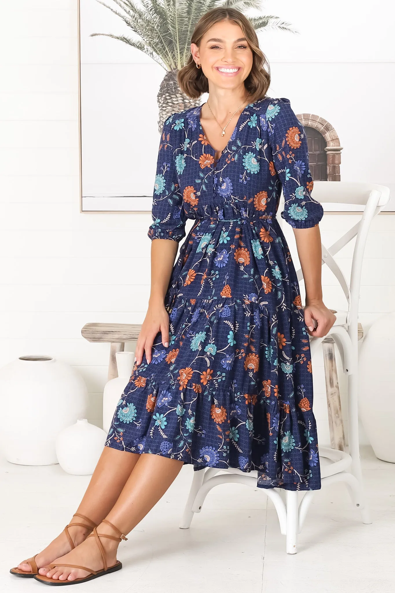 Eve - Reeves Midi Dress sold by Salty Crush product image thumbnail 2