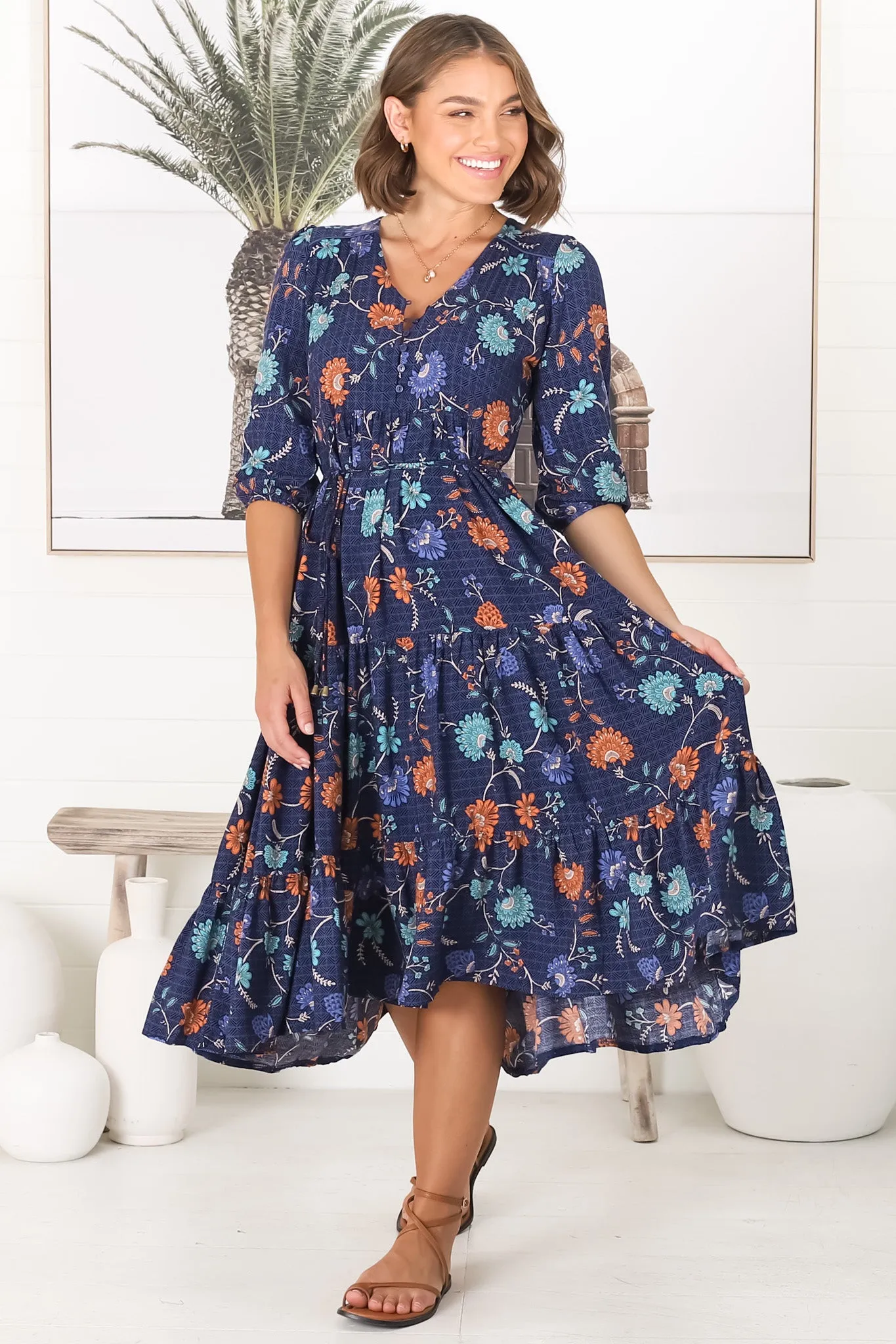 Eve - Reeves Midi Dress sold by Salty Crush product image thumbnail 3