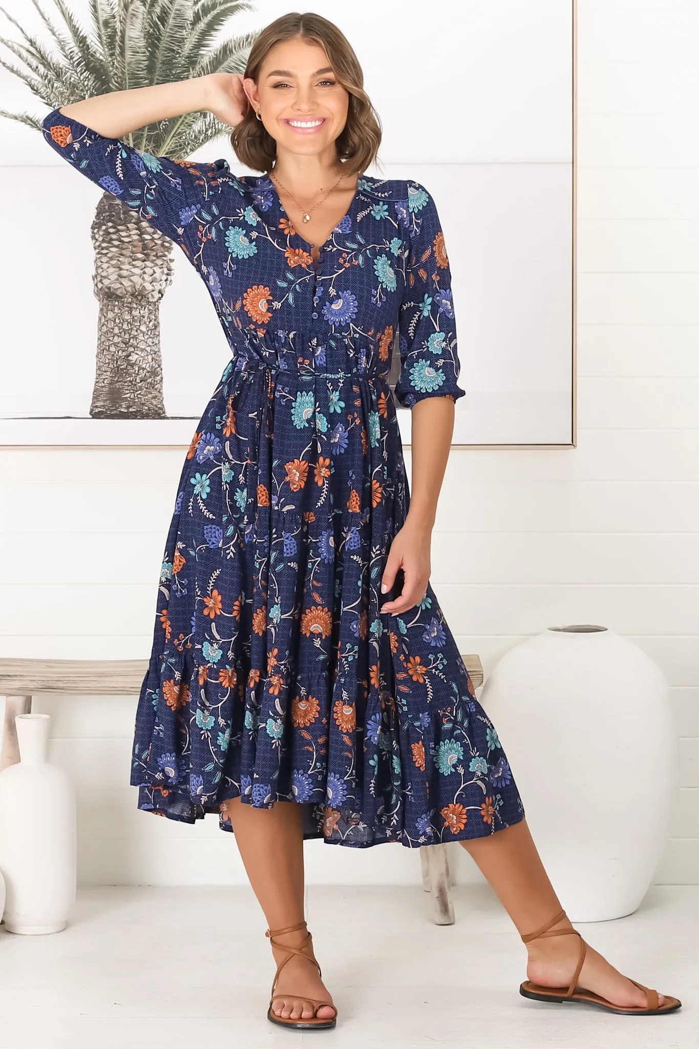 Eve - Reeves Midi Dress sold by Salty Crush