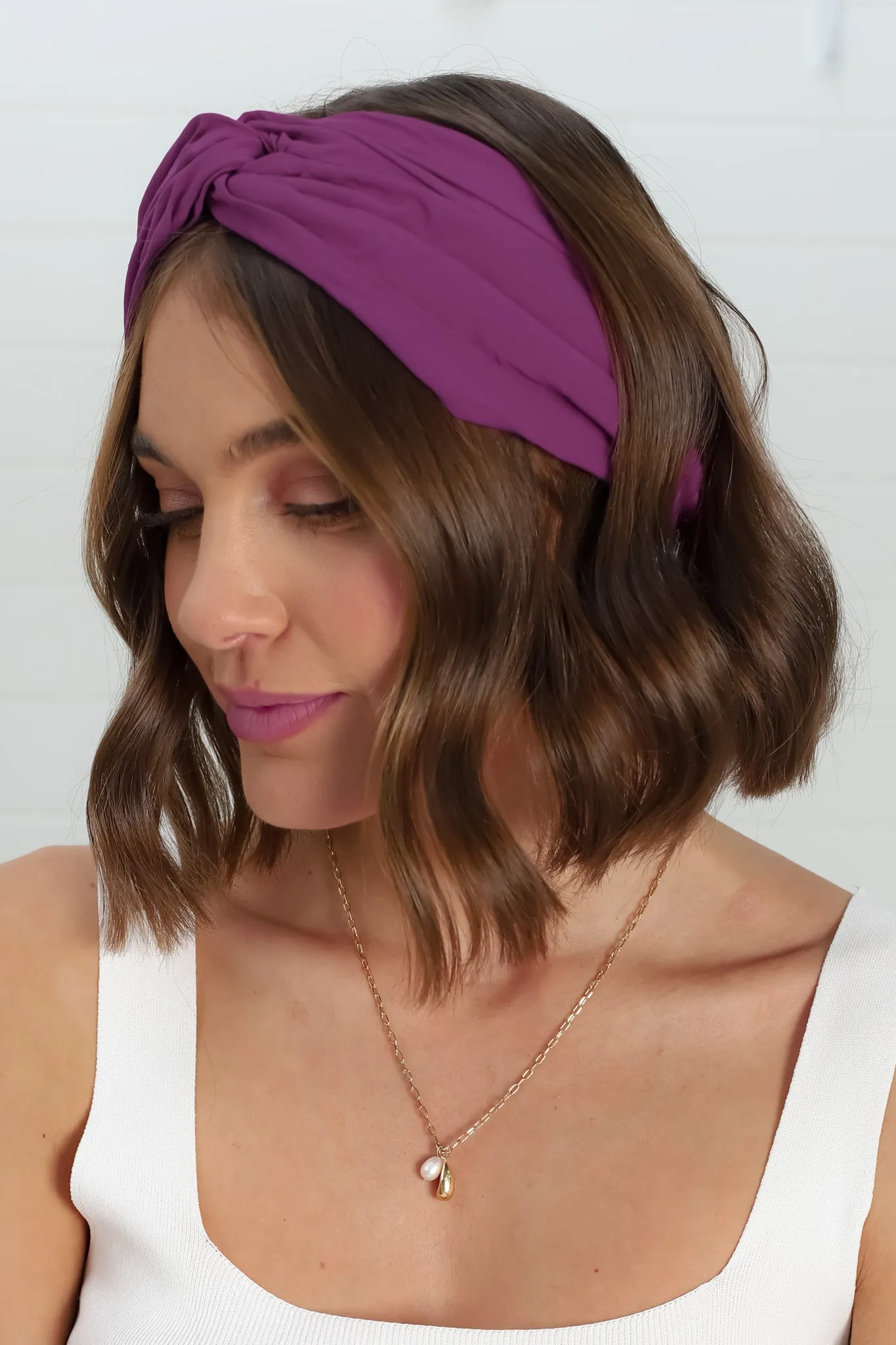 Headband - Magenta sold by Salty Crush