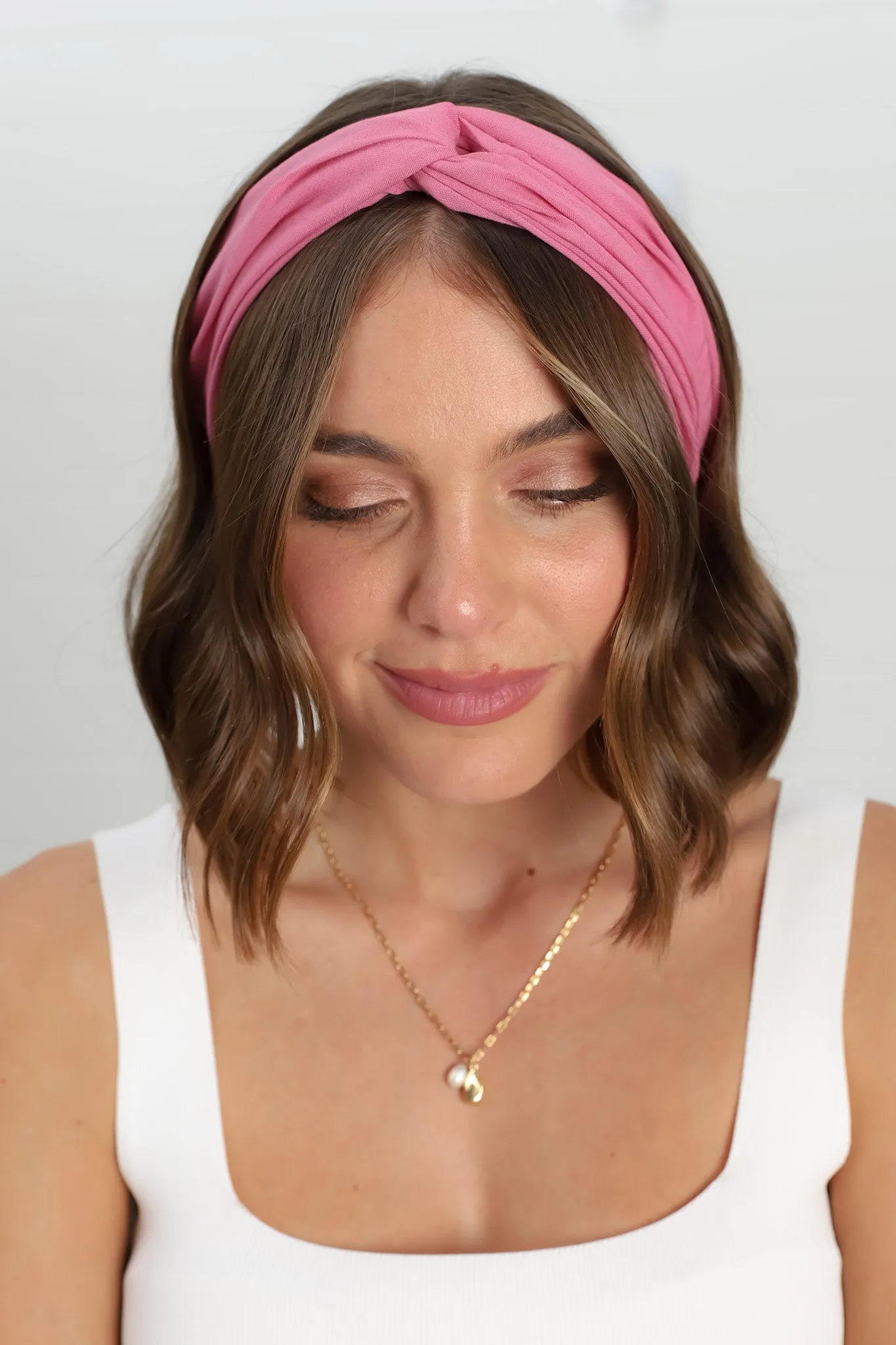 Headband - Pink sold by Salty Crush product image thumbnail 3