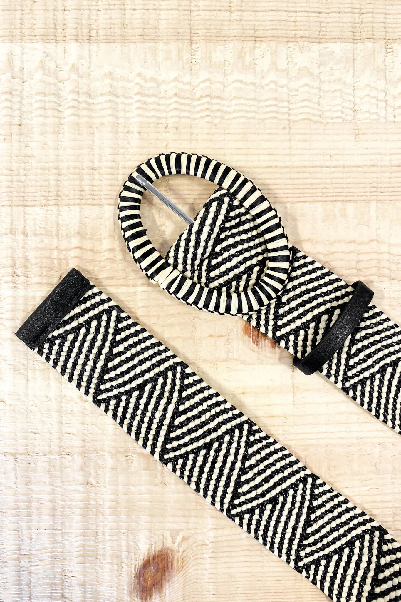 Olive Straw Belt sold by Salty Crush product image thumbnail 4