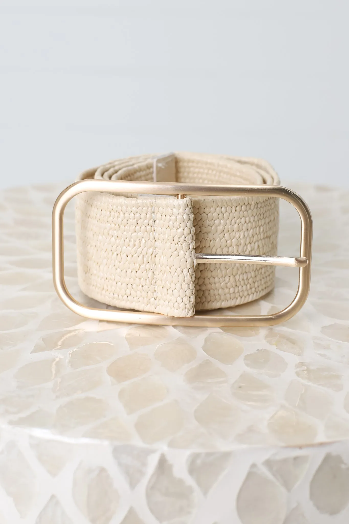 Zak Belt - Cream sold by Salty Crush product image thumbnail 4
