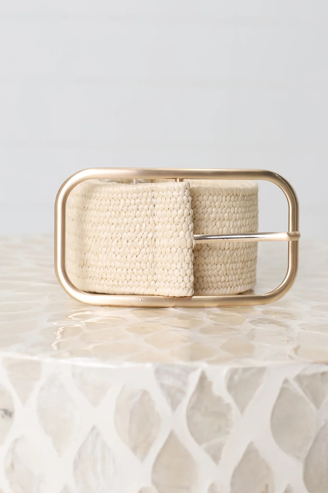 Zak Belt - Cream sold by Salty Crush product image thumbnail 2