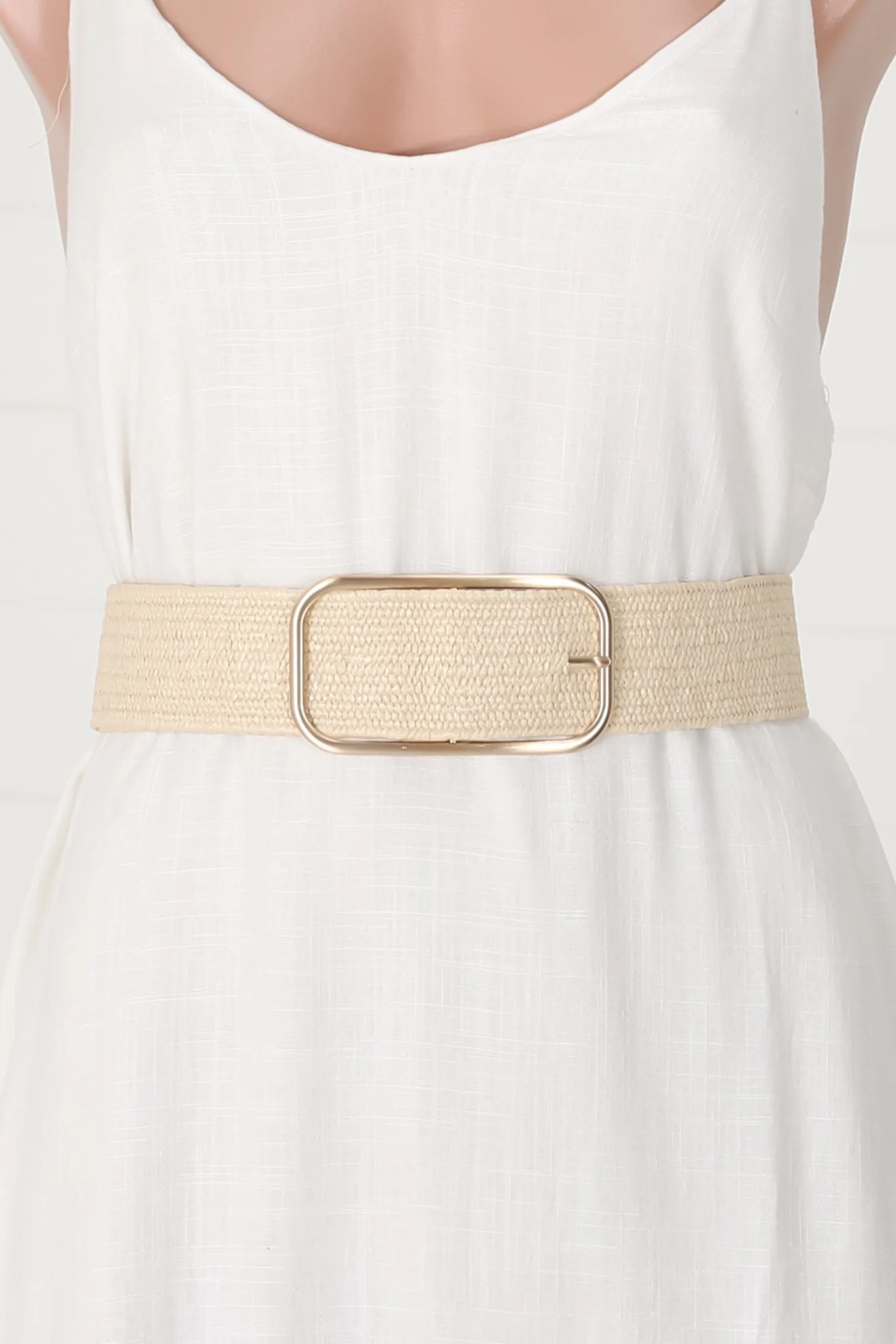 Zak Belt - Cream sold by Salty Crush product image thumbnail 3