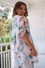 JAASE - Lola Shirt: High-Low Button Down Shirt in Palm Cove Print sold by Salty Crush