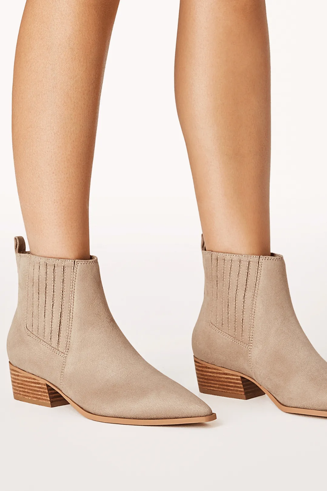 Ginny Ankle Boots - Light Taupe sold by Salty Crush product image thumbnail 3