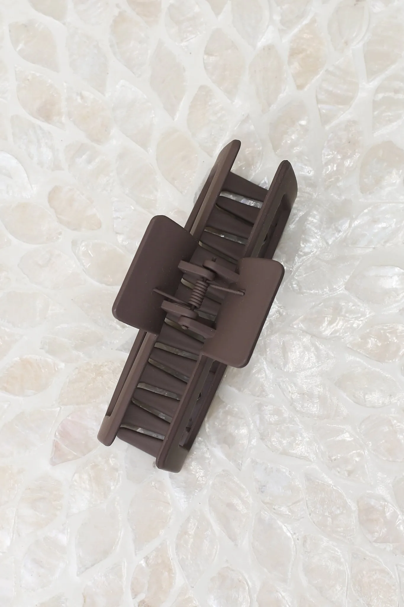 Joanna Claw Clip - Brown sold by Salty Crush product image thumbnail 2