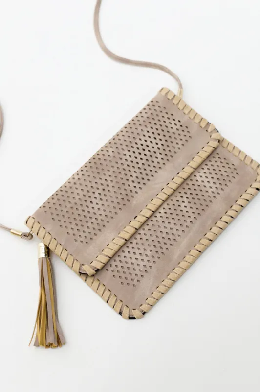 Rome Clutch - Stone sold by Salty Crush