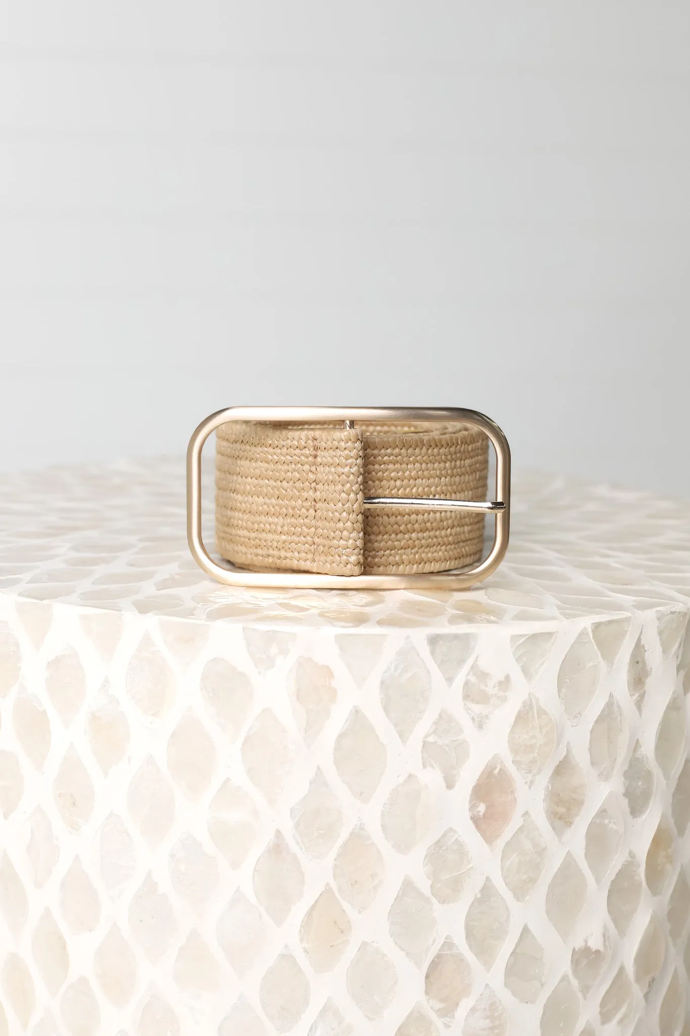 Zak Belt - Tan sold by Salty Crush