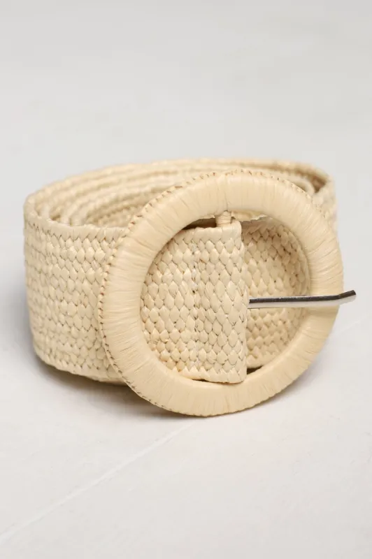 Cindy Belt - Cream sold by Salty Crush