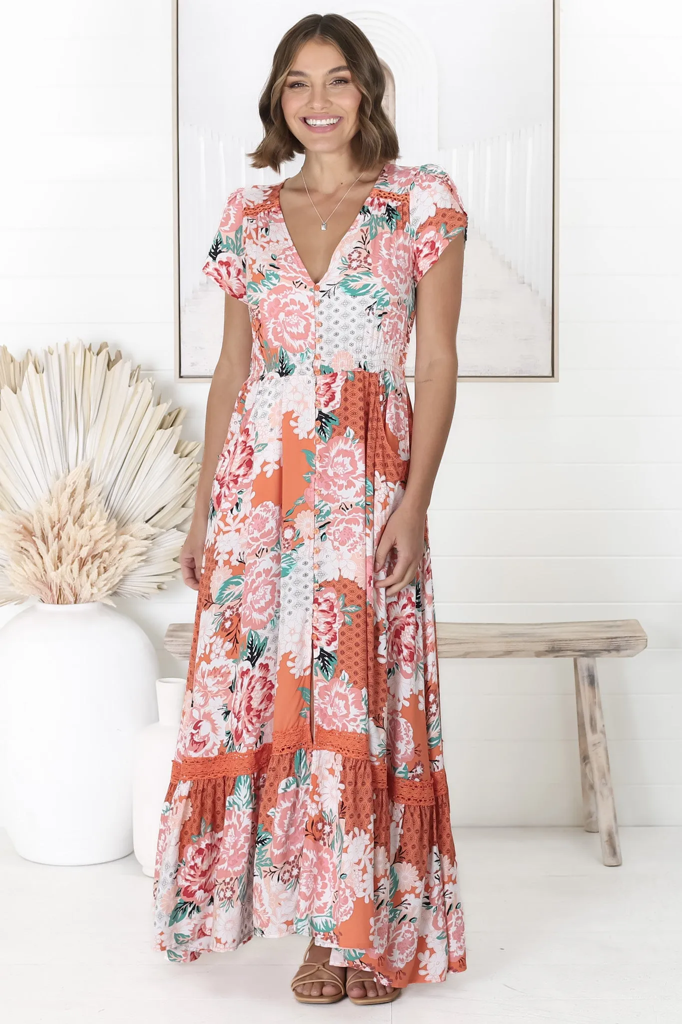 Carmen - Fleur Maxi Dress sold by Salty Crush product image thumbnail 5