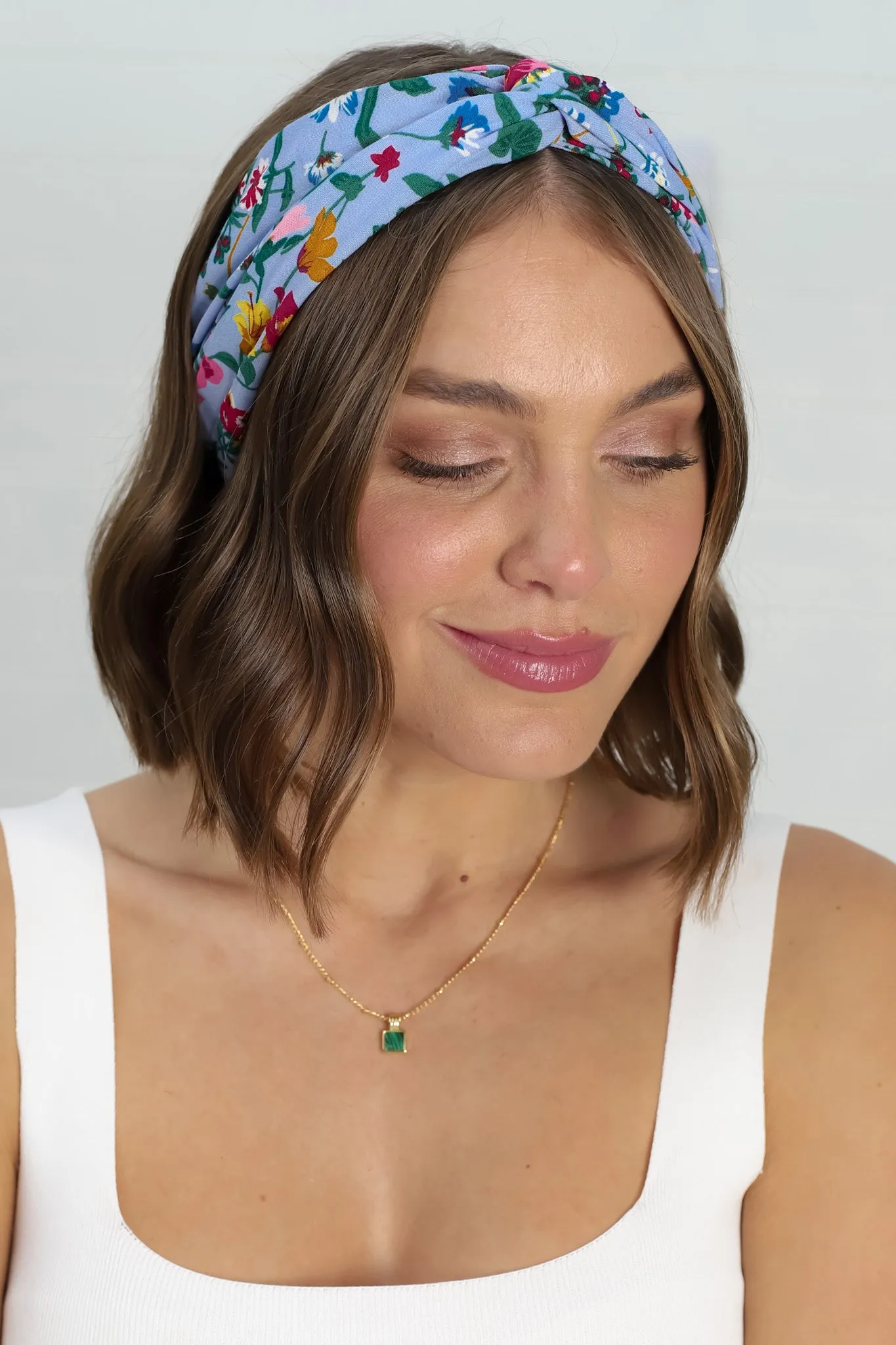 Brina Headband - Blue sold by Salty Crush product image thumbnail 4