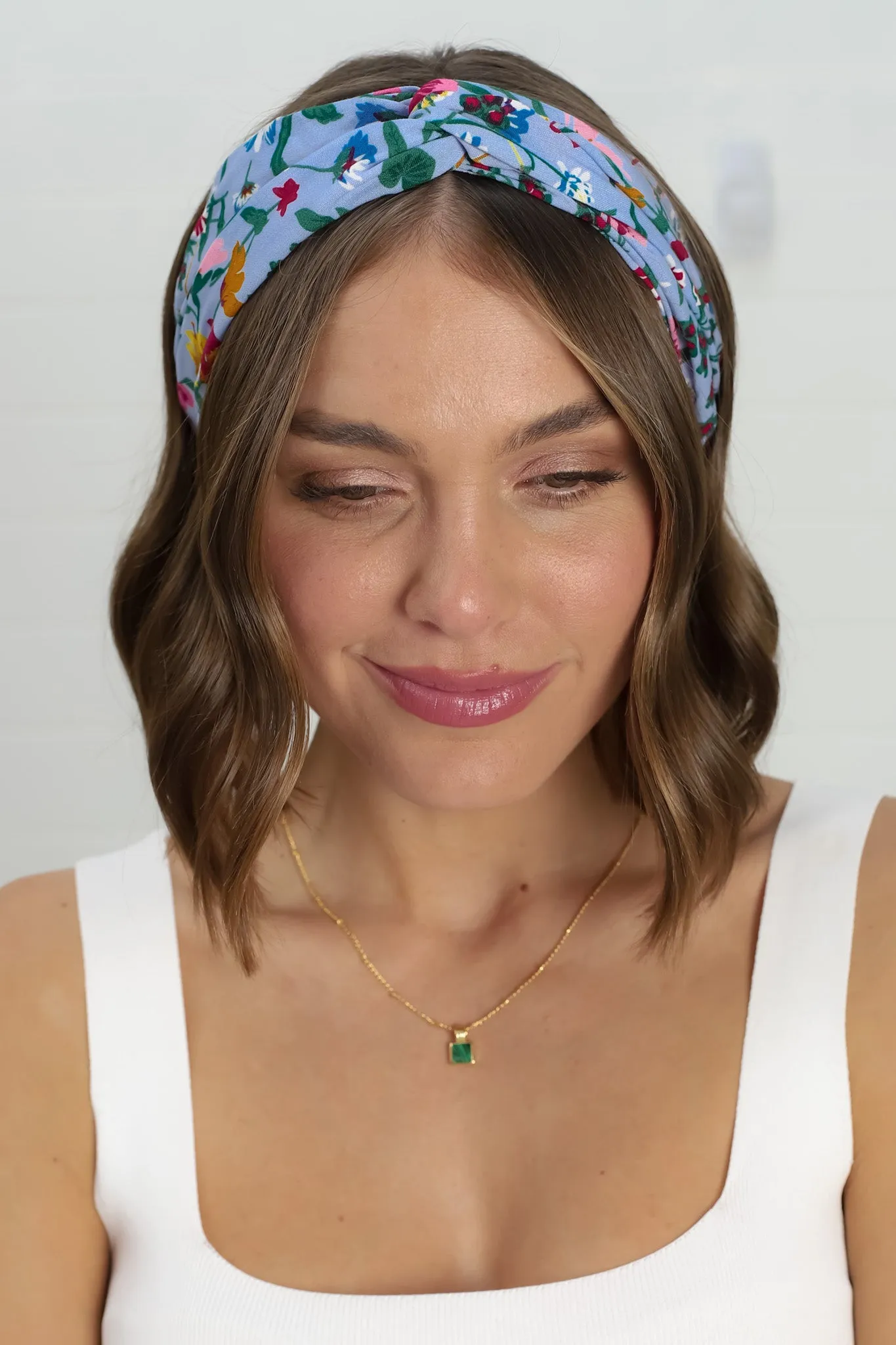 Brina Headband - Blue sold by Salty Crush product image thumbnail 3