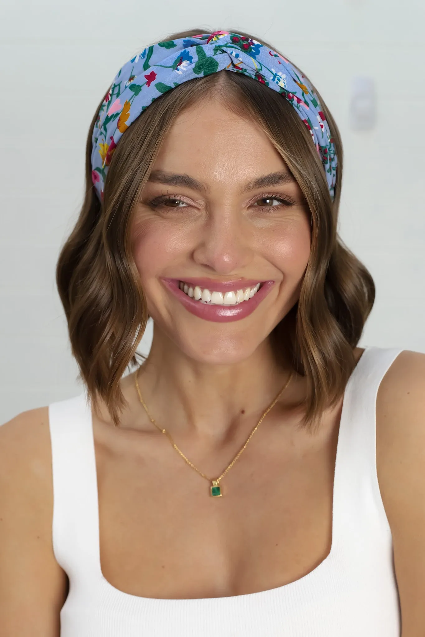 Brina Headband - Blue sold by Salty Crush